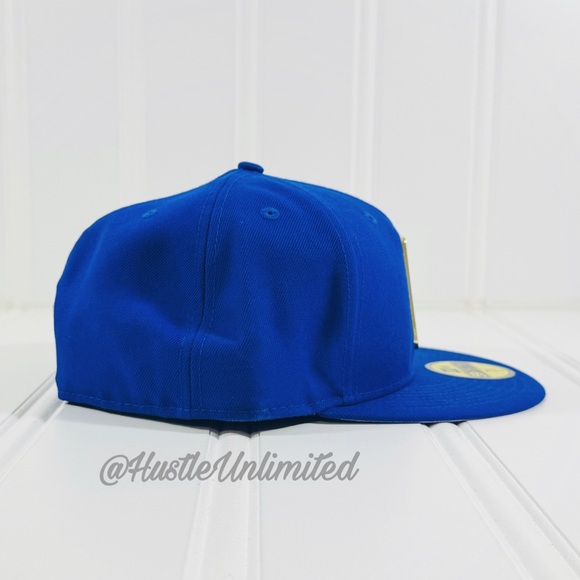 LA Clippers Golden Front New Era 59Fifty NBA Fitted Hat / Cap Adult Size 7 1/2 - Picture 5 of 8